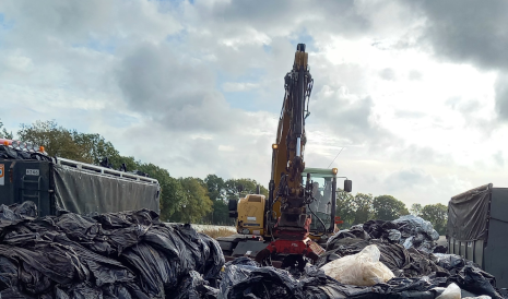 Landbouwplastic inzamelen